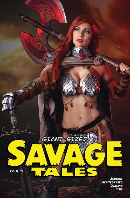 Giant Sized: Savage Tales - Ivy Cosplay Red Sonja Variant (Pre-Sale) C13-P17