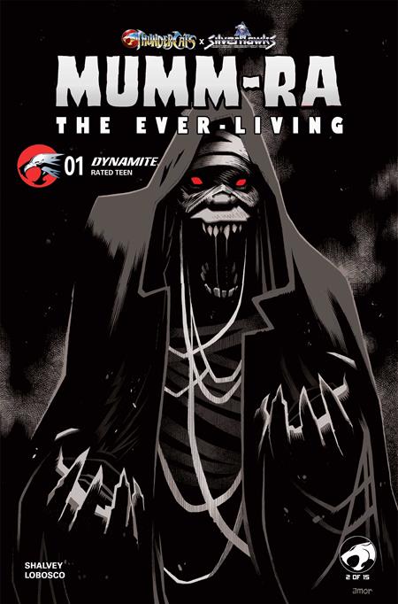 Mummra: The Everliving #1 - John Amor 1:20 B+W Variant (Pre-Sale) C11-P15