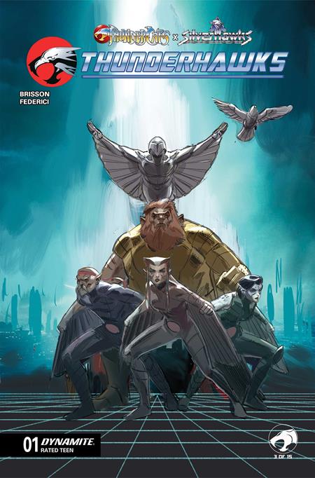 Thundercats / Silverhawks: Thunderhawks #1 - Marco Failla Variant (Closed) P16