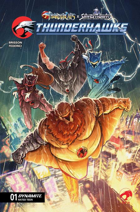 Thundercats / Silverhawks: Thunderhawks #1 - Alessandro Ranaldi Variant (Closed) P16