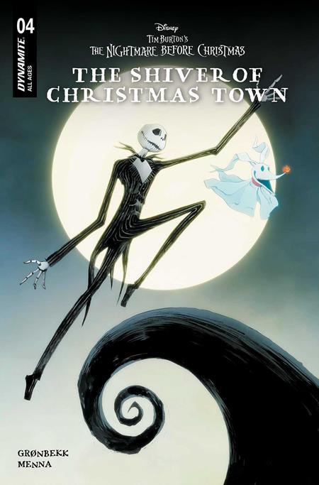 Nightmare Before Christmas: Shiver of Christmas Town #4 - Jae Lee Main Cover - VF/NM (Released)