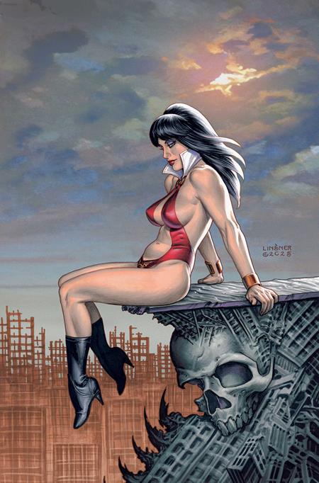 Vampirella: Armageddon #10 - Joseph Michael Linsner 1:10 Virgin Variant (Pre-Sale) C11-P15