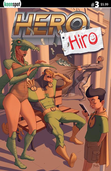 Hero Hiro #3 - Pietro Variant (Closed)