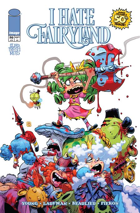 🔞 I Hate Fairyland #50 - Derek Laufman Main Cover (Pre-Sale) C14-P17
