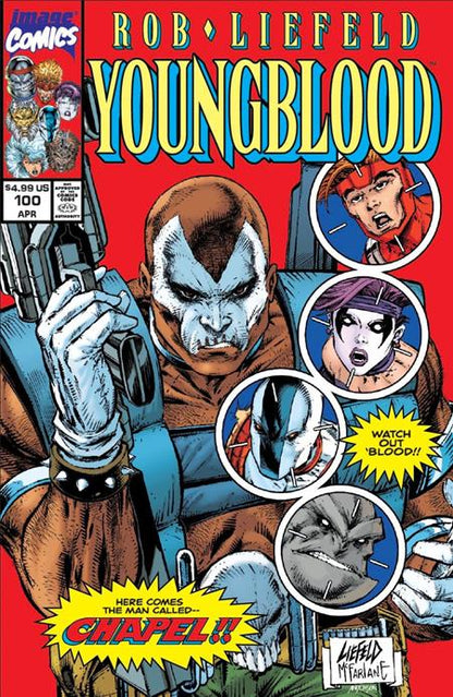 Youngblood #6 - Legacy #100 - Liefeld, McFarlane Variant (Released)