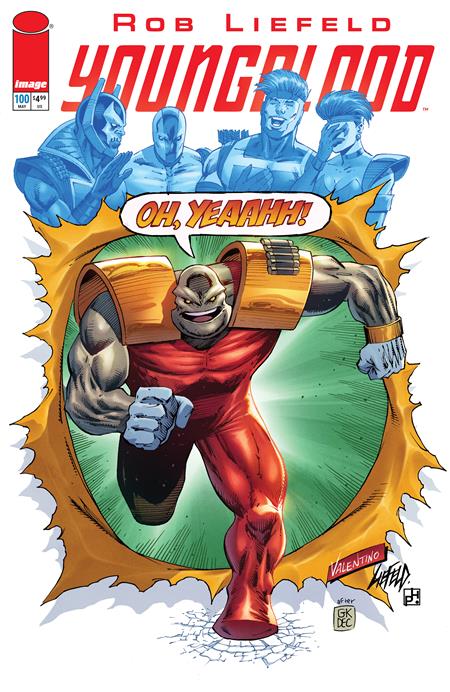 Youngblood #6 - Legacy #100 - Jim Valentino Variant (Closed)