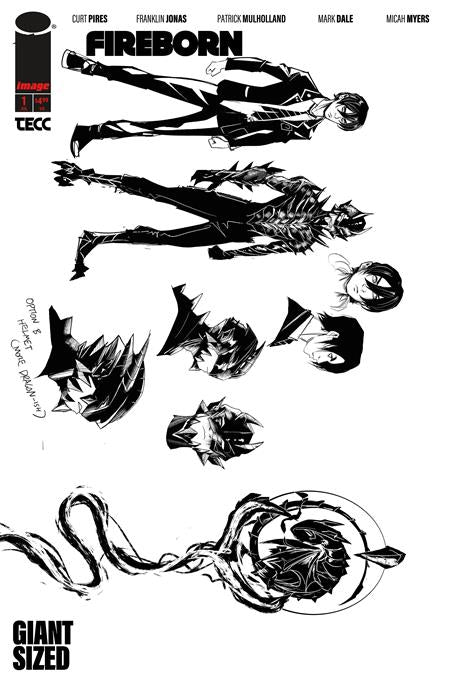 Fireborn #1 - Patrick Mulholland 1:15 Design Variant (Released)