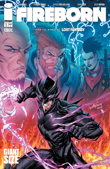 Fireborn #1 - Tyler Kirkham Variant (Closed)