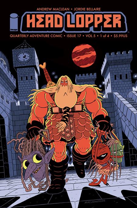 🔞 Head Lopper #1 (2026) - Andrew Maclean Main Cover (Pre-Sale) C13-P16