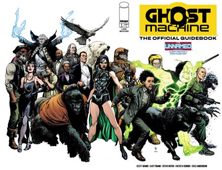 Ghost Machine: The Official Guidebook #1 (of 5) - Gary Frank, Brad Anderson Wraparound Main Cover (Closed)