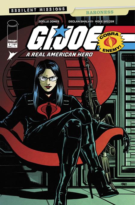 GI Joe: A Real American Hero - Sssilent Missions - Baroness #1 - Jorge Fornes Variant (Closed)