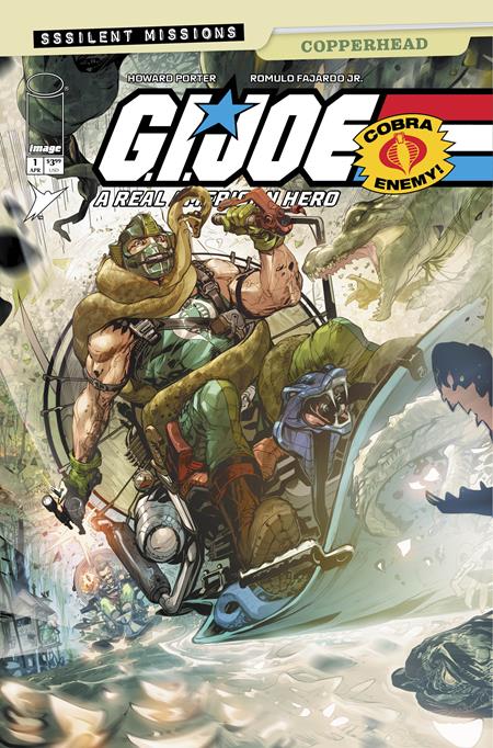 GI Joe: A Real American Hero - Sssilent Missions - Copperhead #1 - Porter + Fajardo Jr. Main Cover (Closed) P16