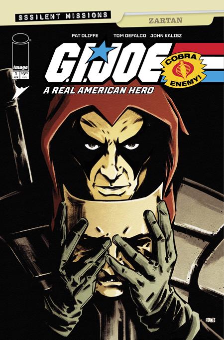 GI Joe: A Real American Hero - Sssilent Missions - Zartan #1 - Jorge Fornes Variant (Pre-Sale) C12-P15