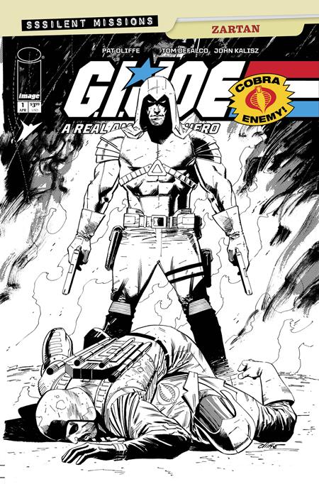 GI Joe: A Real American Hero - Sssilent Missions - Zartan #1 - Pat Olliffe 1:10 Variant (Pre-Sale) C12-P15