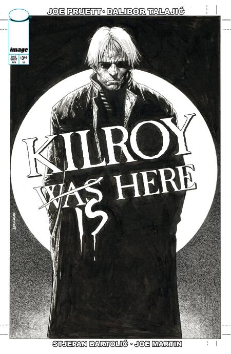 Killroy is Here - Brian Bolland B+W Variant (Closed)