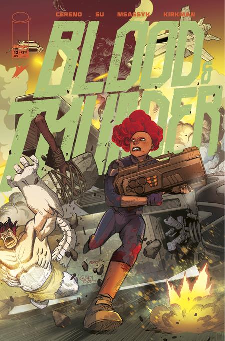 🔞 Blood + Thunder #12 - E.J. Su Main Cover (Closed)