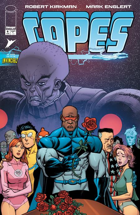 Capes #6 "Invincible Universe" - Ottley, McCaig Main Cover (Released)