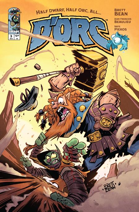 D'orc #3 - Dorc - Brett Bean Main Cover (Back-Issue)