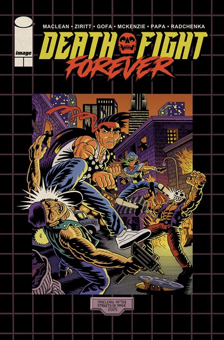 🔞 Death Fight Forever #3 - Andrew MacLean Main Cover (Closed) P16
