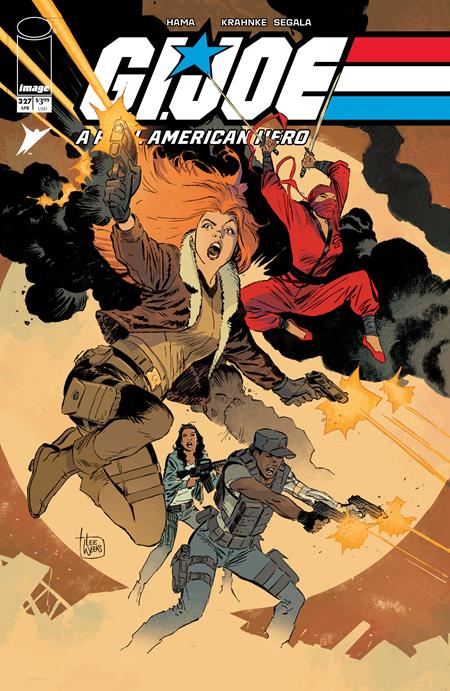 GI Joe: A Real American Hero #327 - Lee Weeks, Dave Stewart Main Cover (Closed)
