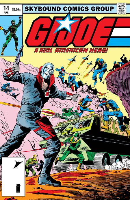 GI Joe: A Real American Hero #14 - Hama Files Edition - Trimpe + Mitchell Main Cover (Closed)