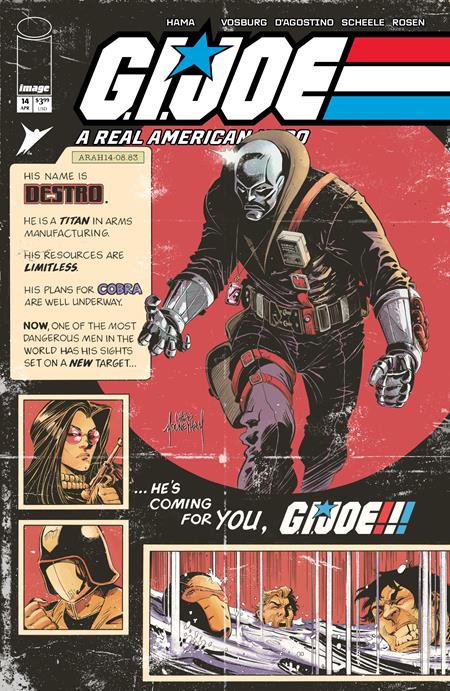 GI Joe: A Real American Hero #14 - Hama Files Edition - Chris Mooneyham Variant (Closed)
