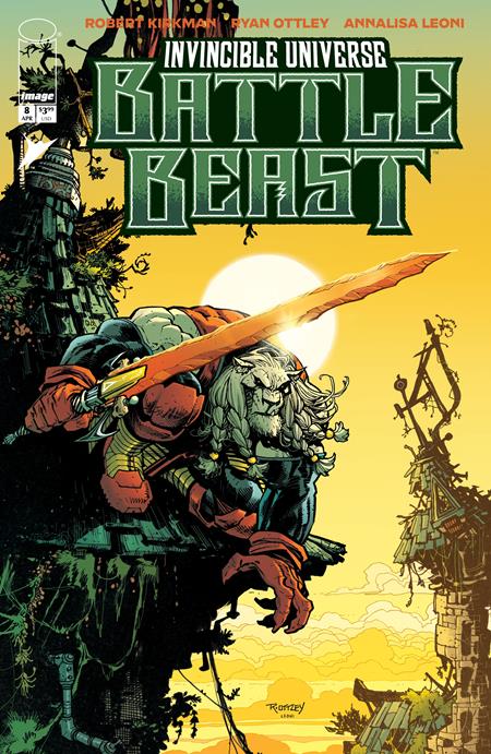 Battle Beast #8 - Invincible Universe - Ryan Ottley, Annalisa Leoni Main Cover (Pre-Sale) C12-P15