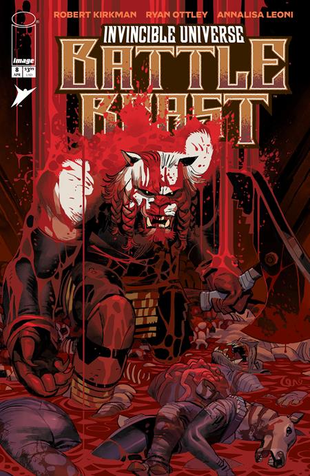 Battle Beast #8 - Invincible Universe - Lorenzo De Felici 1:100 Variant (Pre-Sale) C12-P15