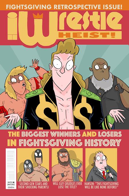🔞 Wrestle Heist #5 - Kyle Starks Variant (Closed)