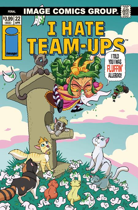 Feral #22 - Tony Fleecs I Hate Fairyland Team Up Variant (Pre-Sale) C14-P17