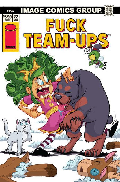 Feral #22 - Tony Fleecs I Hate Fairyland Team Up NSFW Variant (Pre-Sale) C14-P17