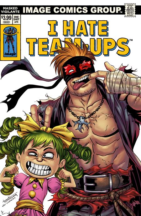 🔞 Final Boss: Masked Vigilante - Tyler Kirkham I Hate Fairyland Team Up Variant (Pre-Sale) C14-P17