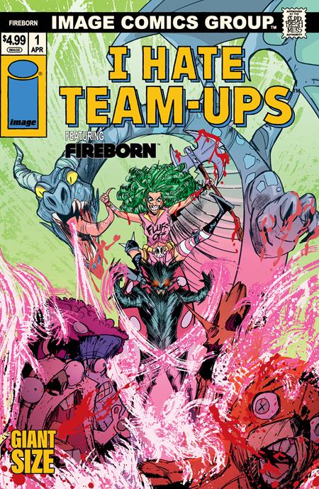 Fireborn #1 - Patrick Mulholland I Hate Fairyland Team Up Variant (Pre-Sale) C12-P15