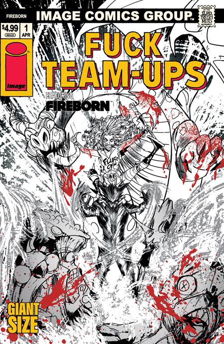 Fireborn #1 - Patrick Mulholland I Hate Fairyland Team Up NSFW Variant (Pre-Sale) C12-P15