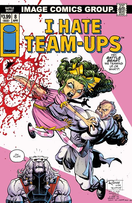 Battle Beast #8 - Invincible Universe - Ryan Ottley I Hate Fairyland Team Up Variant (Pre-Sale) C12-P15