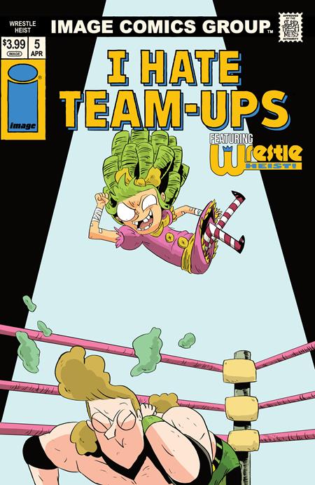 🔞 Wrestle Heist #5 - Kyle Starks I Hate Fairyland Team Up Variant (Pre-Sale) C14-P17