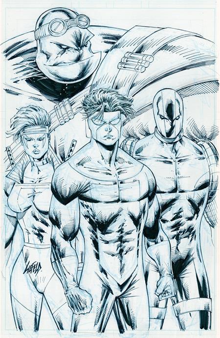 🔞 Youngblood #5 "Legacy #99" - Rob Liefeld Invincible Month Team-Up B&W Variant (Closed)
