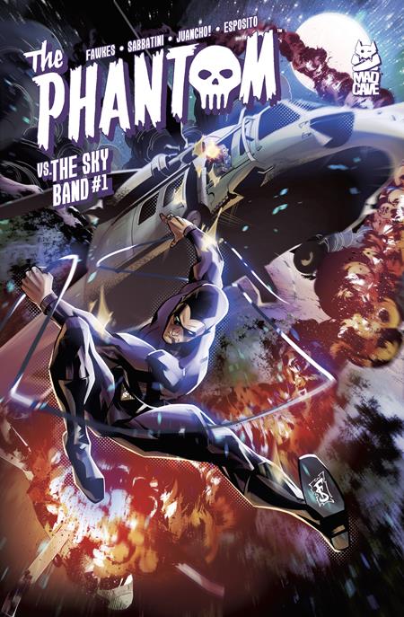 Phantom vs. the Sky Band #1 - Federico Sabbatini Main Cover (Closed) P16
