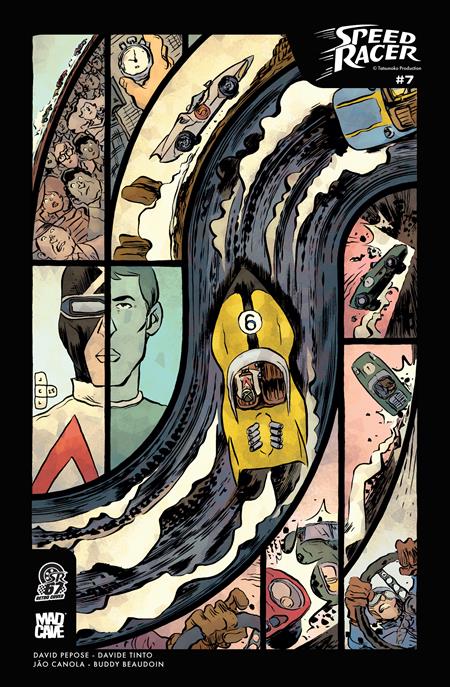 Speed Racer #7 - Jesse Lonergan Variant (Pre-Sale) C10-P13