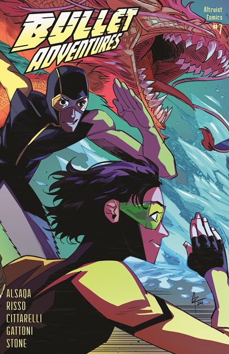 Bullet Adventures #7 - Andre Risso Francesca Cittarelli Variant (Pre-Sale) C11-P16