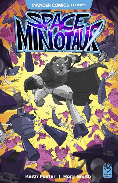 Invader Comics Presents: Space Minotaur #1 - Rory Smith Main Cover (Pre-Sale) C11-P17