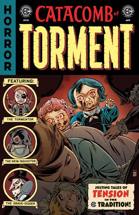 EC Catacomb of Torment #10 - Mark Buckingham Main Cover (Closed)
