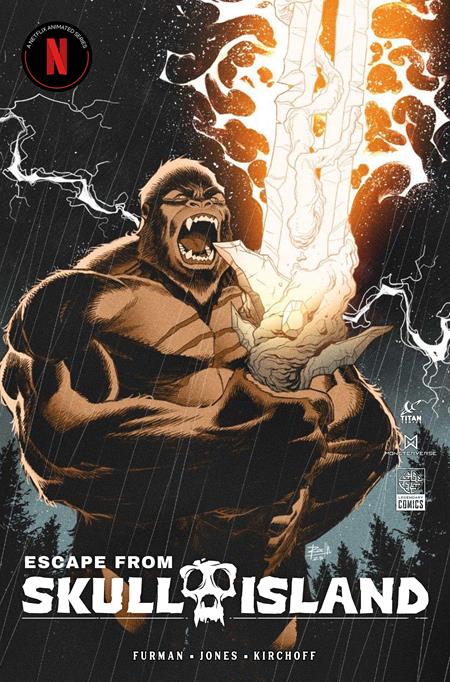 Escape from Skull Island #4 (of 4) - Rodrigo Rocha Main Cover (Pre-Sale) C14-P17