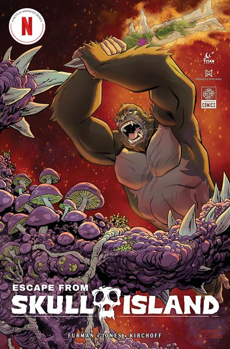 Escape from Skull Island #4 (of 4) - Christopher Jones Variant (Pre-Sale) C14-P17