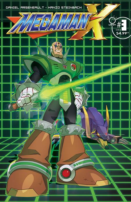 Mega Man X #3 (of 5) - Hanzo Steinbach Main Cover (Closed)