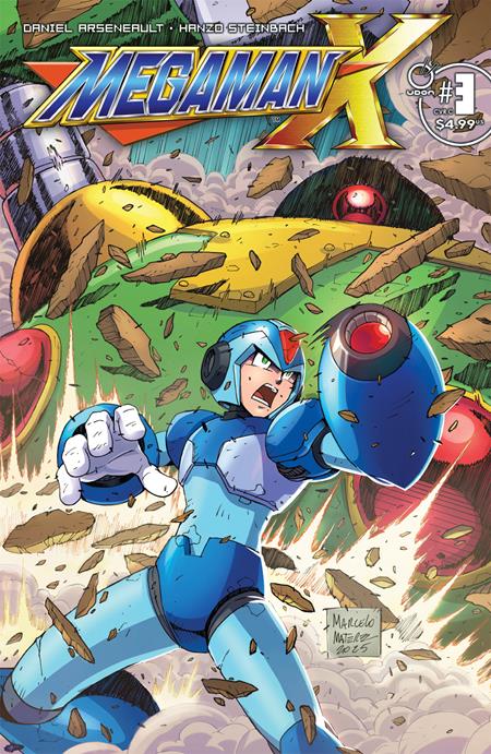 Mega Man X #3 (of 5) - Marcelo Matere Variant (Pre-Sale) C11-P16