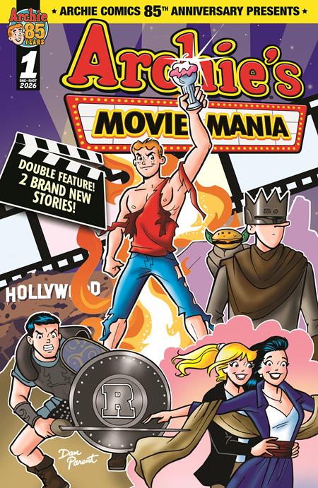 Archie's Movie Mania #1 - Dan Parent Main Cover (Closed)