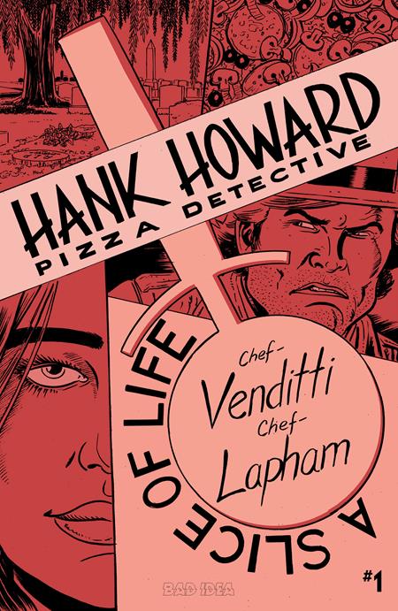 Hank Howard: Pizza Detective - A Slice of Life #1 - David Lapham Main Cover (Closed)