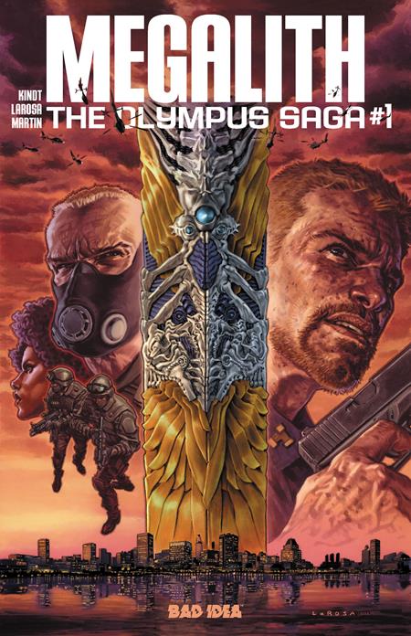 Olympus Saga: Megalith #1 - Lewis LaRosa Main Cover (Closed)