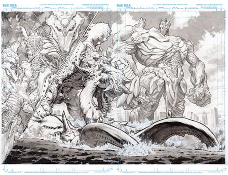 Olympus Saga: Megalith #1 - Lewis LaRosa Original Art Edition 1 Variant (Closed)